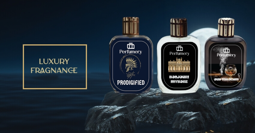 Luxury Perfume Mobile Banner